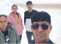 Pravinbhai Chaudhari, 49, is seen in an undated handout photo alongside his family including wife Dakshaben, 45; son Meet, 20; and 23-year-old daughter, Vidhi. (HO-Mehsana Police/The Canadian Press)