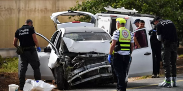 The Israeli military said after the shooting that troops were blocking roads in the area and searching for the attackers