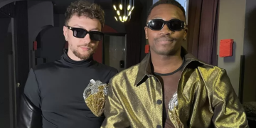 Andrii (left) met Jeffrey (right) in Ternopil, where both went to study pharmacy