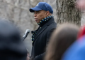 Mayor Eric Adams speaks in commemoration of the 30th Anniversary of February 26, 1993, Trade Center Attack at the World Trade Center. (Photo by Lev Radin/Pacific Press/LightRocket via Getty Images)