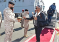 Saudi Arabia welcomed evacuees at Jeddah Sea Port with sweets and roses on Saturday