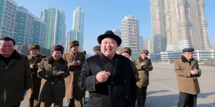 Kim Jong Un, seen here in 2017, is known to be a heavy smoker