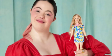 British model Ellie Goldstein said she felt "overwhelmed" when she saw the new Barbie