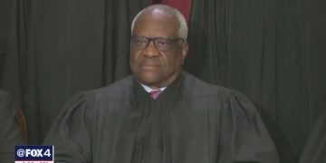 Justice Clarence Thomas claims that at the time, trips with a millionaire weren’t required to be mentioned.