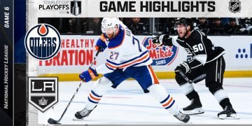 Oilers secure ticket to Round 2 with victory in Game 6 against the Kings.