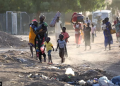 People are fleeing neighbourhoods close to the fighting in Khartoum, as the Sudanese army battles a paramilitary group for control