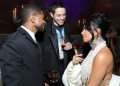 Usher, Pete Davidson, and Kim Kardashian attend The 2023 Met Gala Celebrating "Karl Lagerfeld: A Line Of Beauty" at The Metropolitan Museum of Art on May 01.