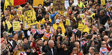 protesters at king charles coronation