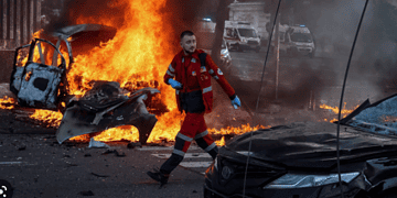 Russia launches the biggest drone attack