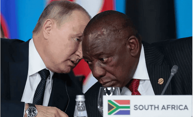 south africa supply guns to russia