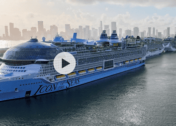 Icon of the Seas: World's largest cruise ship sets sail from Miami