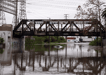 California rain storm
