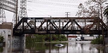 California rain storm