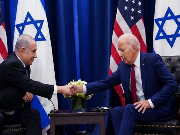 Israel prime minister with President Biden
