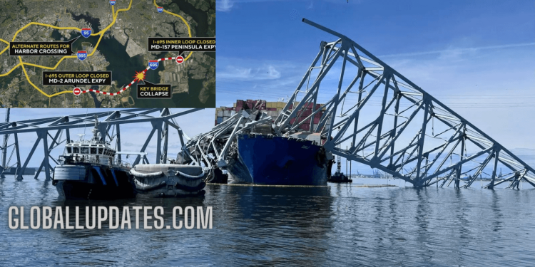 Baltimore bridge: Alternative route to open for shipping