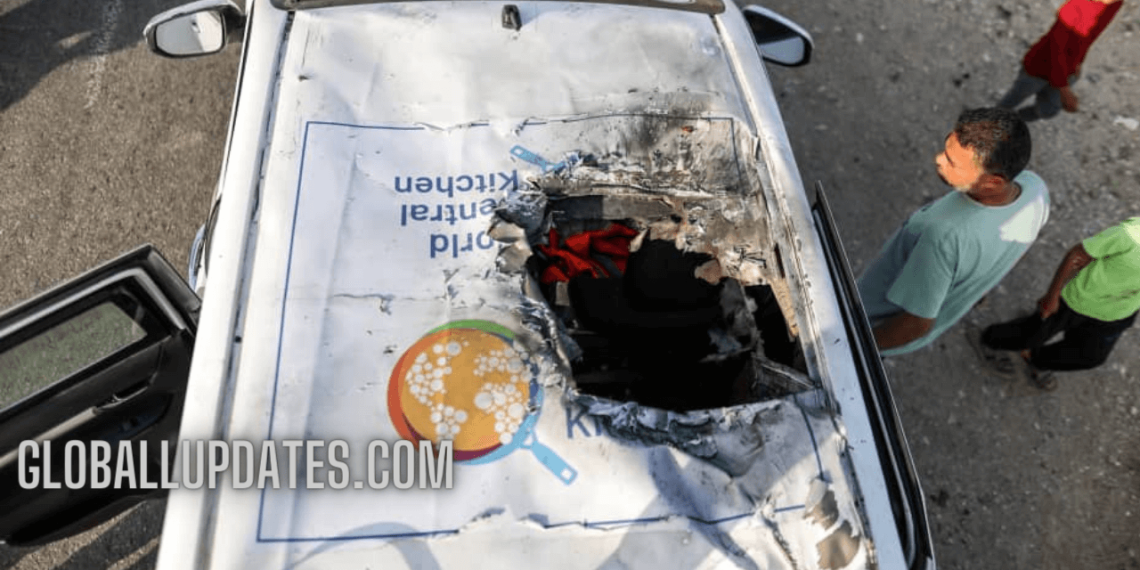 Biden 'outraged' over Israel strike on World Central Kitchen staff in Gaza