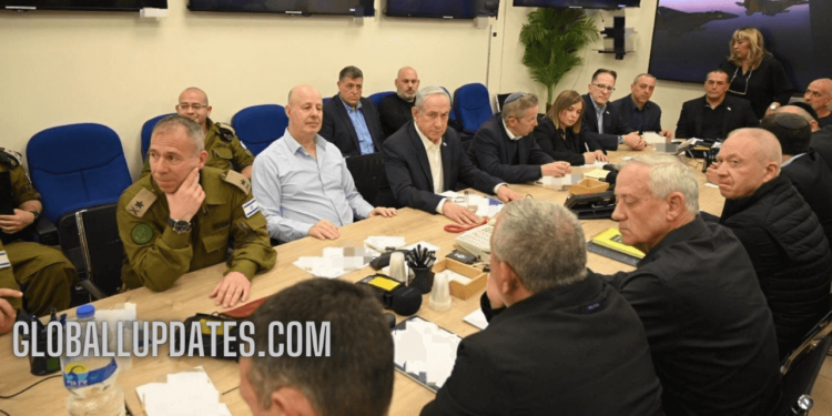 Israeli war cabinet meets to discuss response to Iranian attack