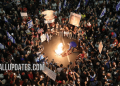 Tens of thousands of Israelis rally in Tel Aviv demanding Gaza hostage deal