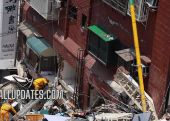 Earthquake in Taiwan