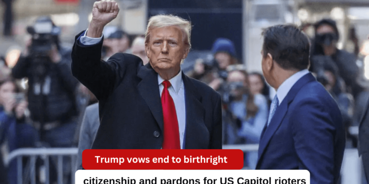 Trump Ends Birthright, Pardons Rioters